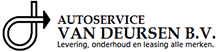 Autoservice. J. van Deursen logo