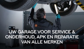 Uw garage voor service & onderhoud, apk en reparatie van alle merken.