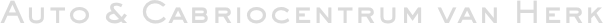 Logo Auto en Cabriocentrum van Herk